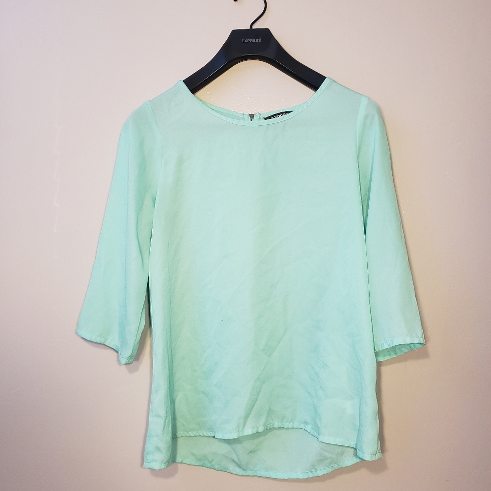 Express Mint green blouse